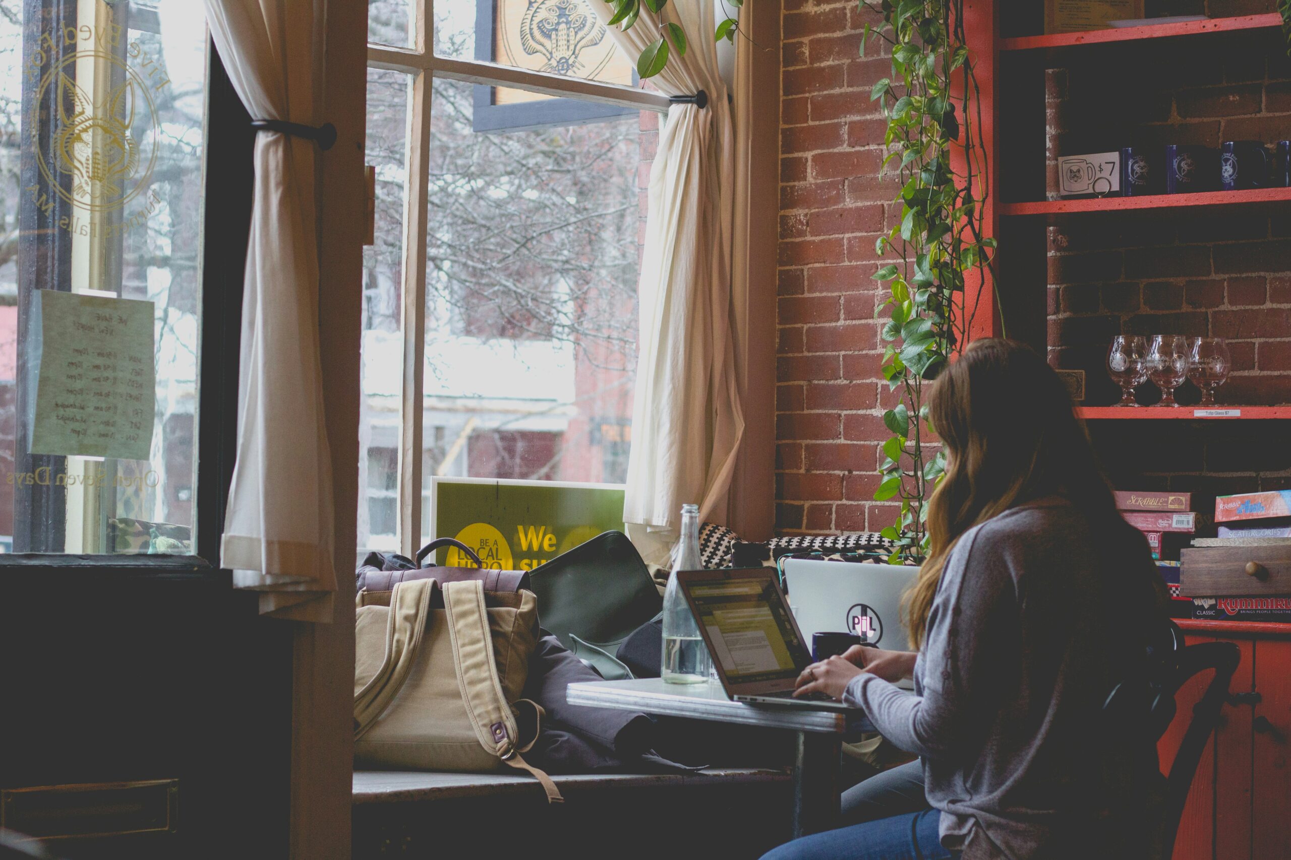 Woman on Laptop